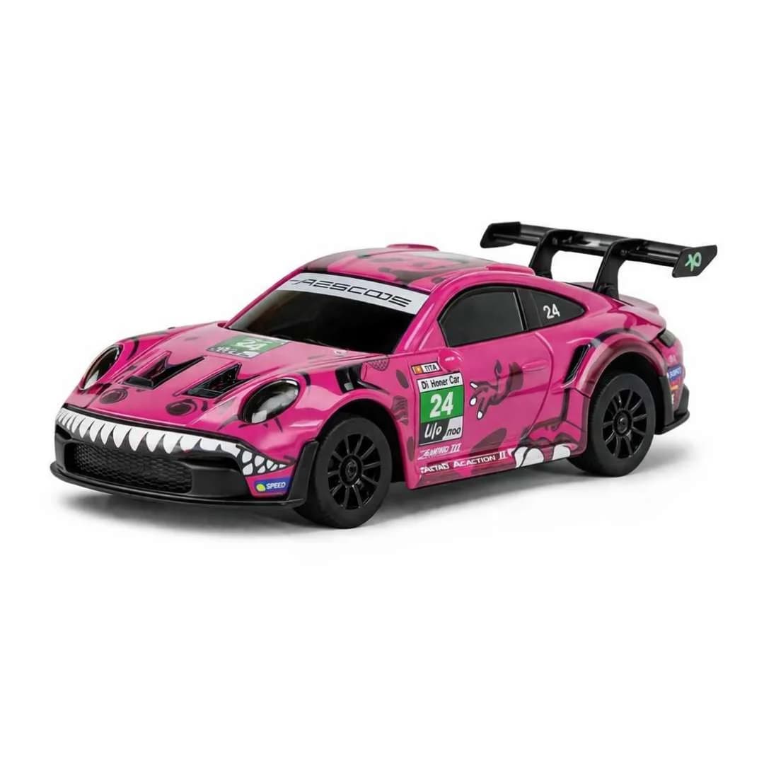 HStar D43-01Q13 Roxy Porsche 911 GT3 R 1/43 4WD RC Drift Car with Gyro & LED Lights | India